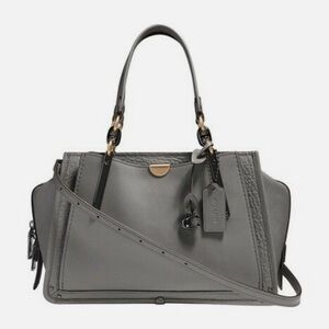 Coach Dreamer Satchel – Grey Leather (Style N51892-33094)